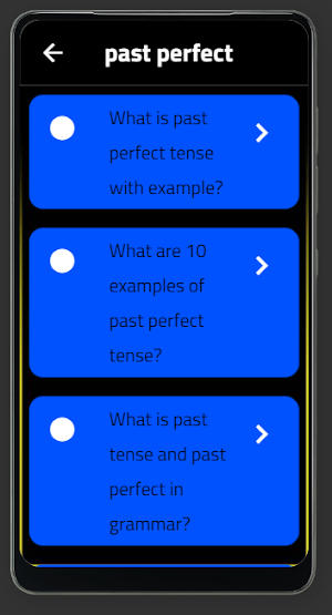past perfect Screenshot 1