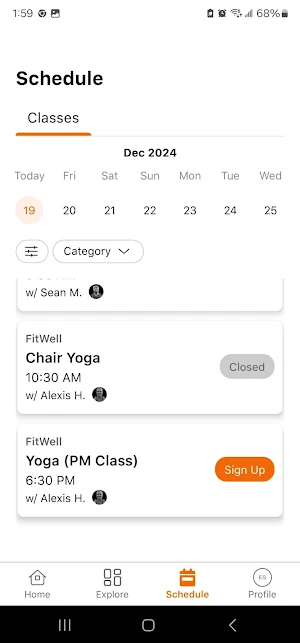 FitWell Medina Valley Fitness Screenshot 1
