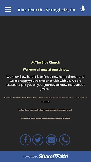 Blue Church - Springfield, PA Screenshot 1