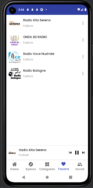 Corsican Radios Screenshot 2