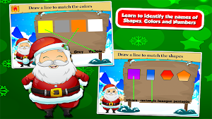 Santa Fun Kindergarten Games Screenshot 1