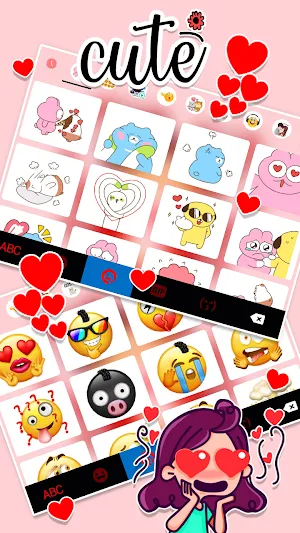 Couple Love Wedding Keyboard Background Screenshot 3