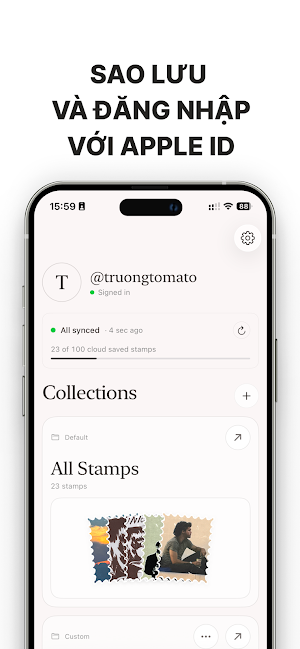 LiveStamp: Photo Stamps Screenshot 2