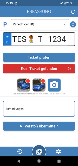 Parkofficer Screenshot 1