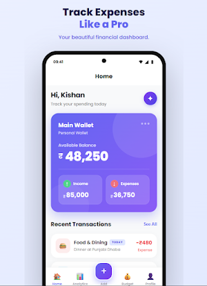 TrackEasy: Expense Tracker Screenshot 1