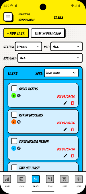 FamHeroHQ Screenshot 1