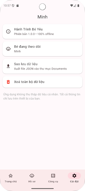 Hành Trình Bé Yêu Screenshot 3