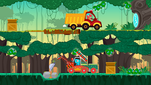 Dino Max The Digger 2 –Rex driving adventure game Screenshot 2