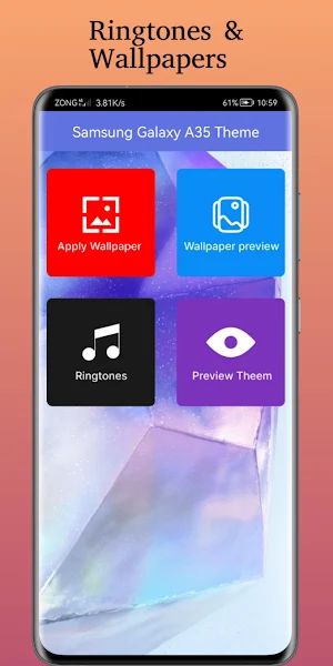 Theme for Samsung Galaxy A55 Screenshot 0