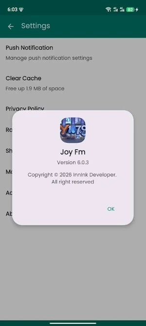 Joy FM Screenshot 1