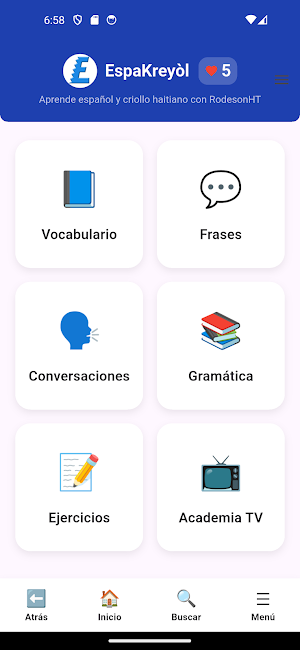 Espakreyol Screenshot 0