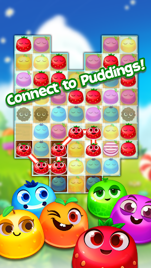 Pudding Splash: Draw Line Match Puzzle Game Screenshot 0