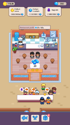 Gourmet Empire: Idle Chef Screenshot 1