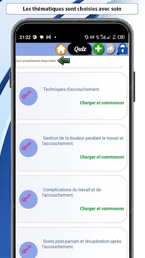 Quiz en Obstétrique Screenshot 3