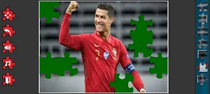 Ronaldo Jigsaw Puzzle Game Screenshot 1