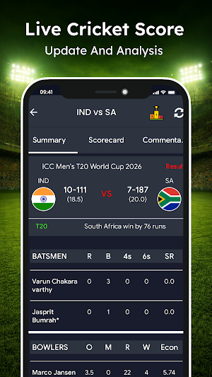 Live Cricket TV HD Streaming Screenshot 2