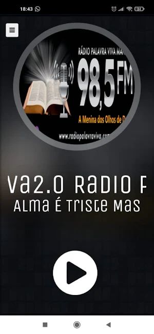 Radio Palavra Viva 2.0 Screenshot 0