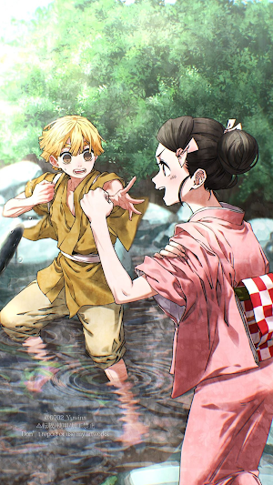 Demon Slayer Couple Wallpaper Screenshot 0