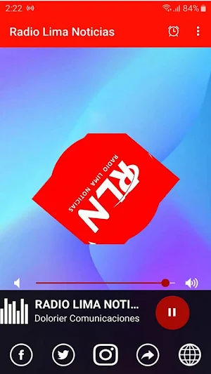 Radio Lima Noticias Screenshot 1
