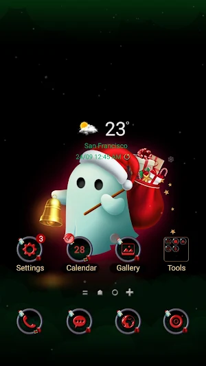 Holiday Ghost - Wallpaper Screenshot 0