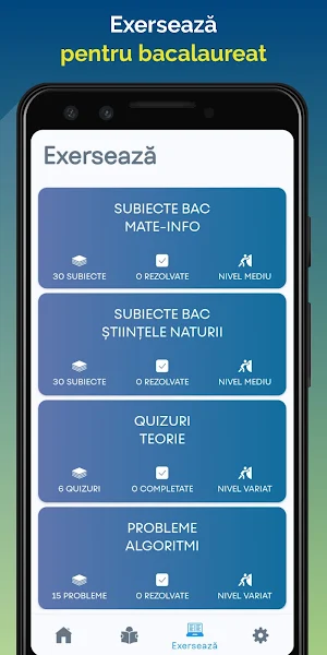 InfoBac: Informatica pentru Ba Screenshot 2