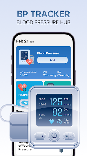BP Tracker: Blood Pressure Hub Screenshot 0