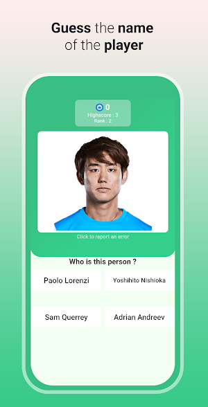 Quiz Tennis Players Screenshot 2