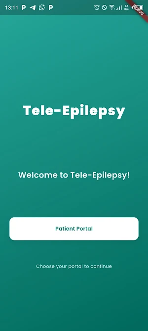 Tele-Epilepsy Screenshot 1