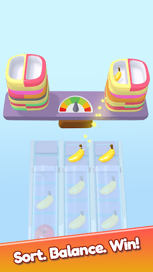 Sort N Balance: Fruit Puzzle Screenshot 3