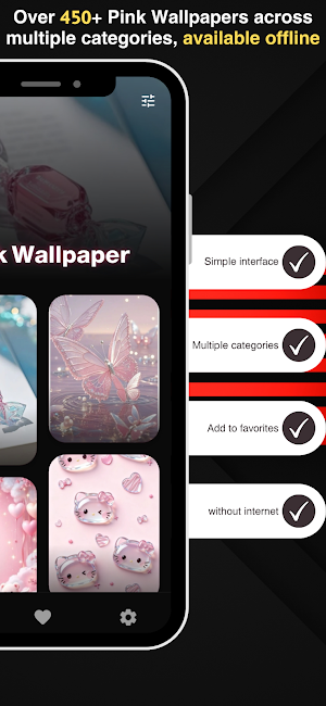 Pink Wallpaper Aesthetic HD Screenshot 0