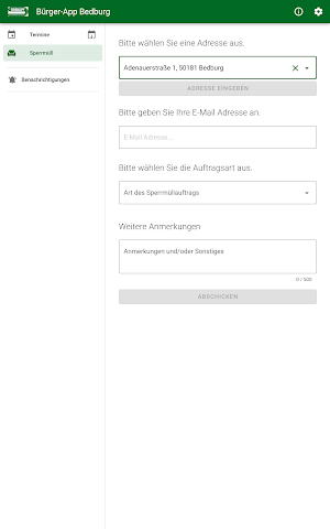 Bürger-App Bedburg Screenshot 2