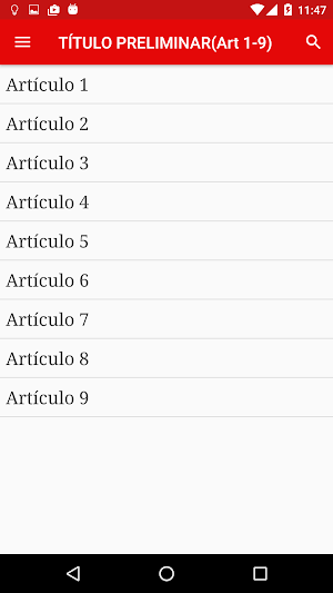 Constitución Española Screenshot 1