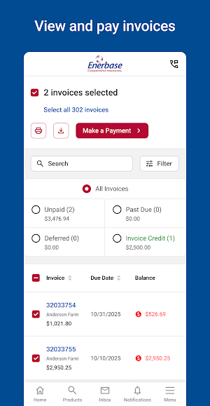 Enerbase Connect Screenshot 1