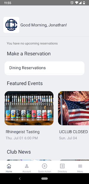 University Club Of Cincinnati Screenshot 1