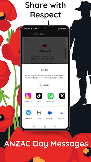 Anzac Day Messages Screenshot 3