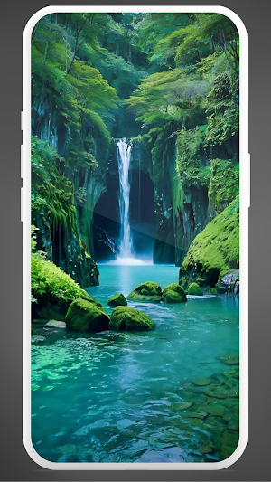 Waterfall HD Wallpaper Screenshot 3