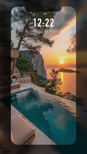 Swimming Pool Design Wallpaper Screenshot 0
