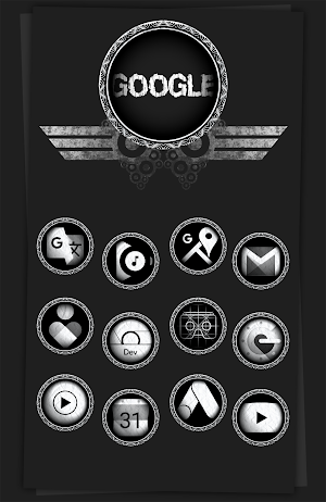 Dark Army Diamond Icon Pack Screenshot 1