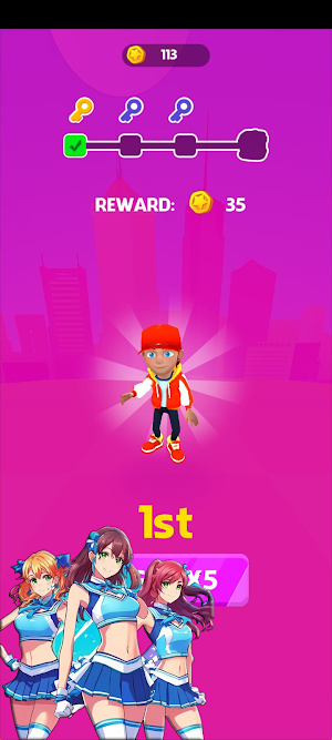Cityscape Runner Challenge Screenshot 3
