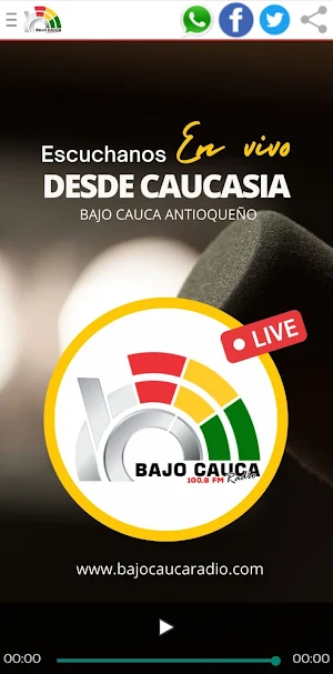 Bajo Cauca Radio FM Screenshot 2