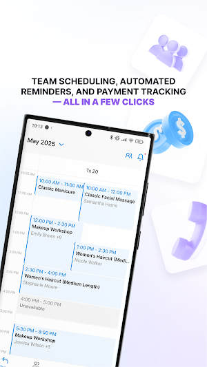 Spanday PRO: Appointment App Screenshot 1