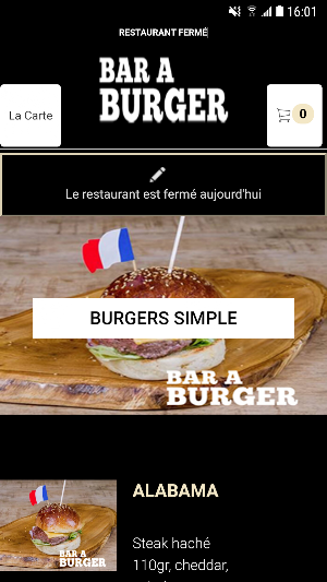 LE BAR A BURGER Screenshot 2