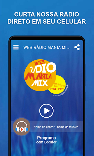 WEB RÁDIO MANIA MIX Screenshot 0