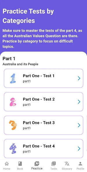 Australian Citizenship Test Screenshot 2