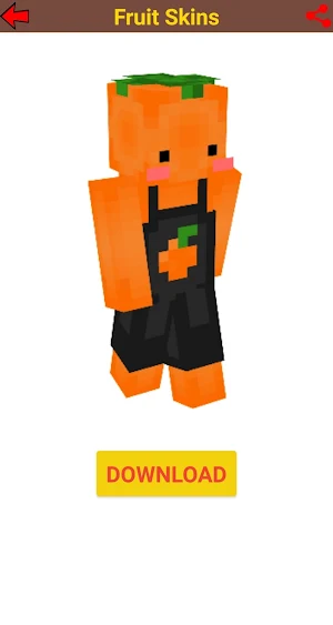 Fruit Skins for Minecraft PE Screenshot 3