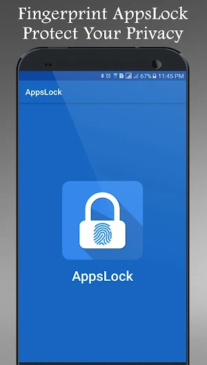 Fingerprint App Lock Real Screenshot 0