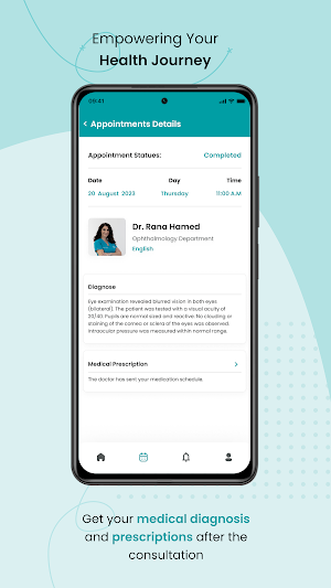 Audteye Healthcare - Patient Screenshot 3
