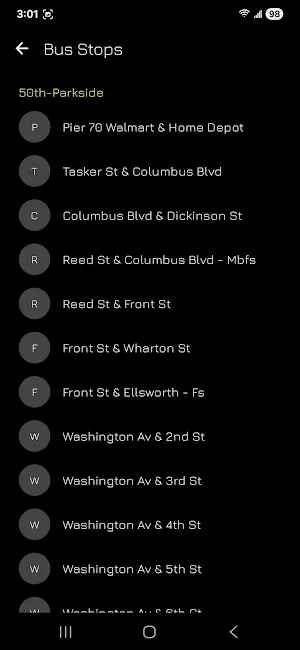 Philly SEPTA Bus App Screenshot 3