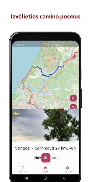 Camino Latvia Screenshot 1