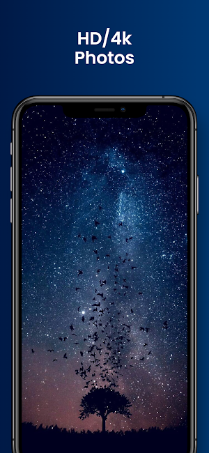 Night Sky Star Wallpaper Screenshot 3